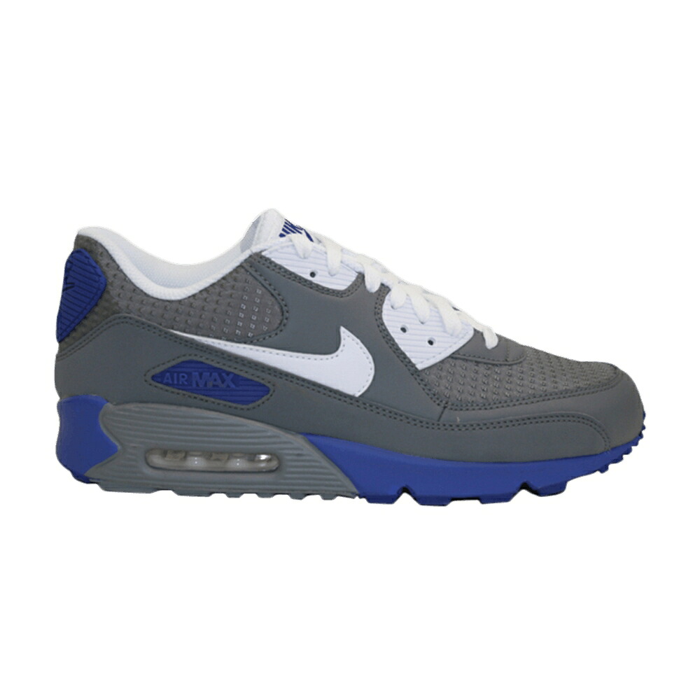 ナイキ マックス クール 灰色 グレー 青色 ブルー エアマックス スニーカー メンズ NIKE AIR MAX 90 / COOL GREY HYPER BLUE｜スニケス