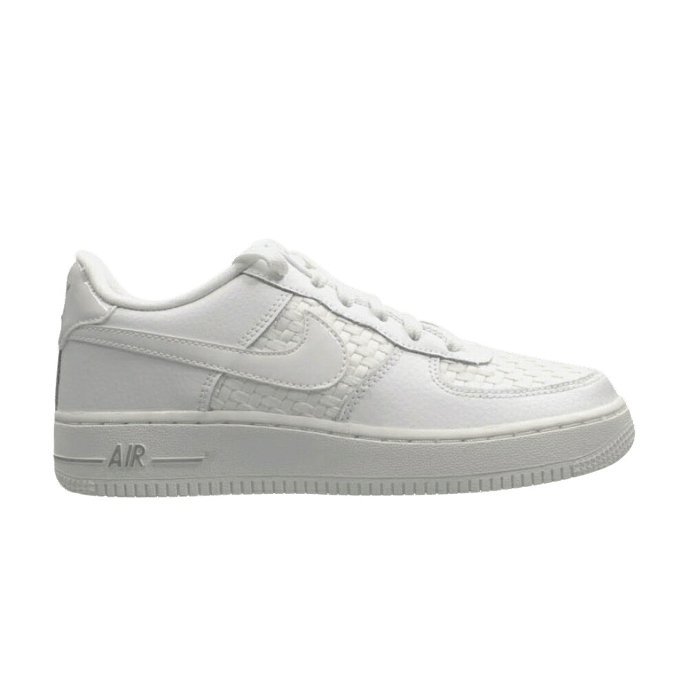 ナイキ 白色 ホワイト エアフォース ジュニア キッズ NIKE AIR FORCE 1 LV8 GS / SUMMIT WHITE SUMMIT WHITE SUMMIT ベビー マタニティ スニーカー｜スニケス