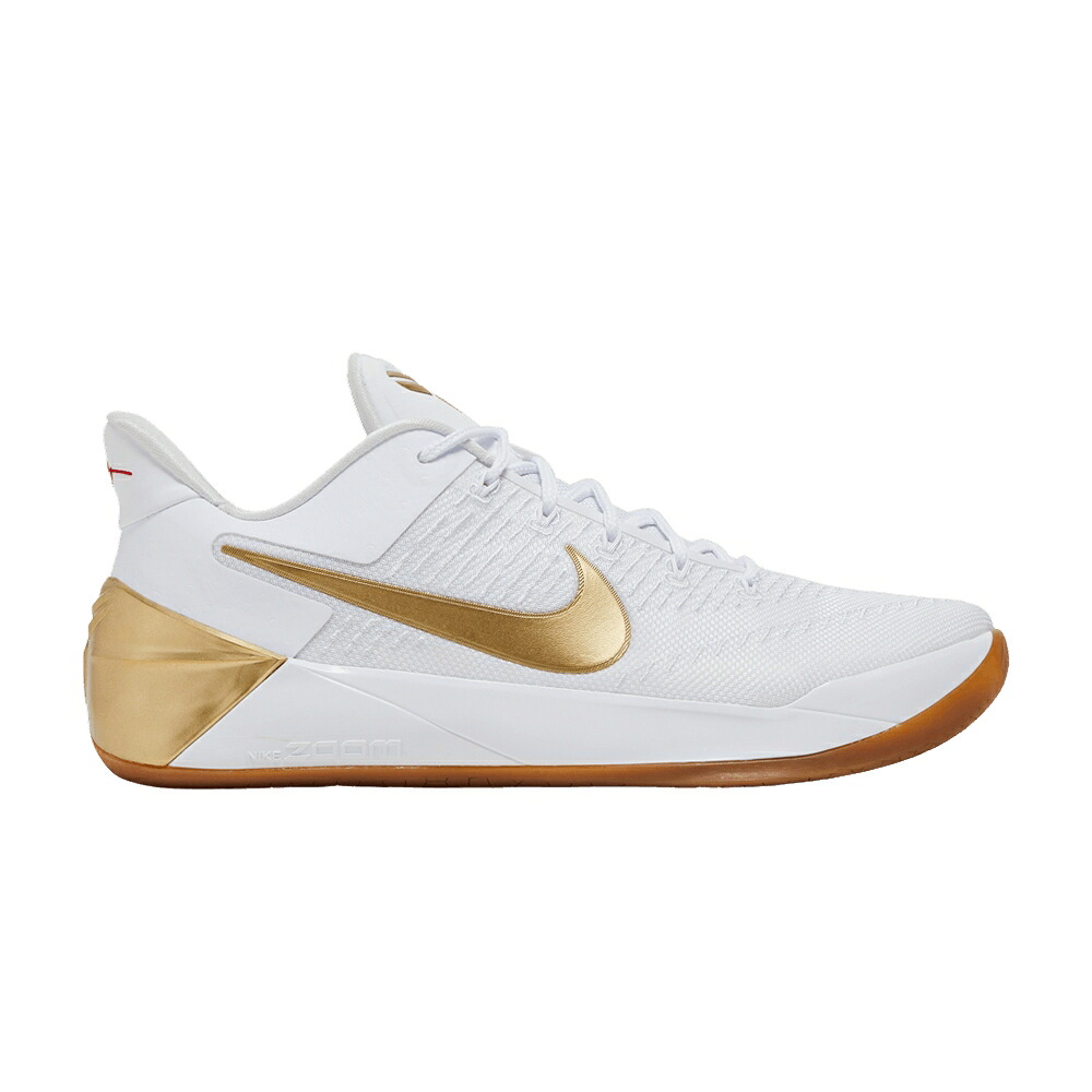 ナイキ コービー 白色 ホワイト ゴールド A.D. 'BIG STAGE' スニーカー メンズ NIKE KOBE / WHITE METALLIC GOLD METALLIC