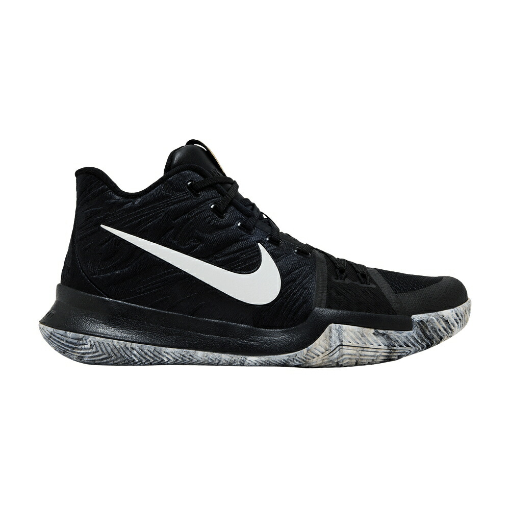 ナイキ カイリー 黒色 ブラック ゴールド 白色 ホワイト 'BHM' スニーカー メンズ NIKE KYRIE 3 / BLACK METALLIC GOLD WHITE