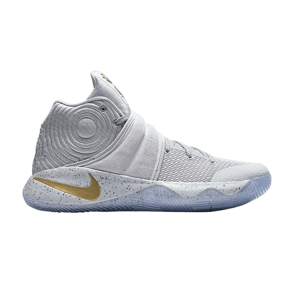 ナイキ カイリー 灰色 グレー ゴールド 'BATTLE GREY' スニーカー メンズ NIKE KYRIE 2 / WOLF GREY METALLIC GOLD RACER