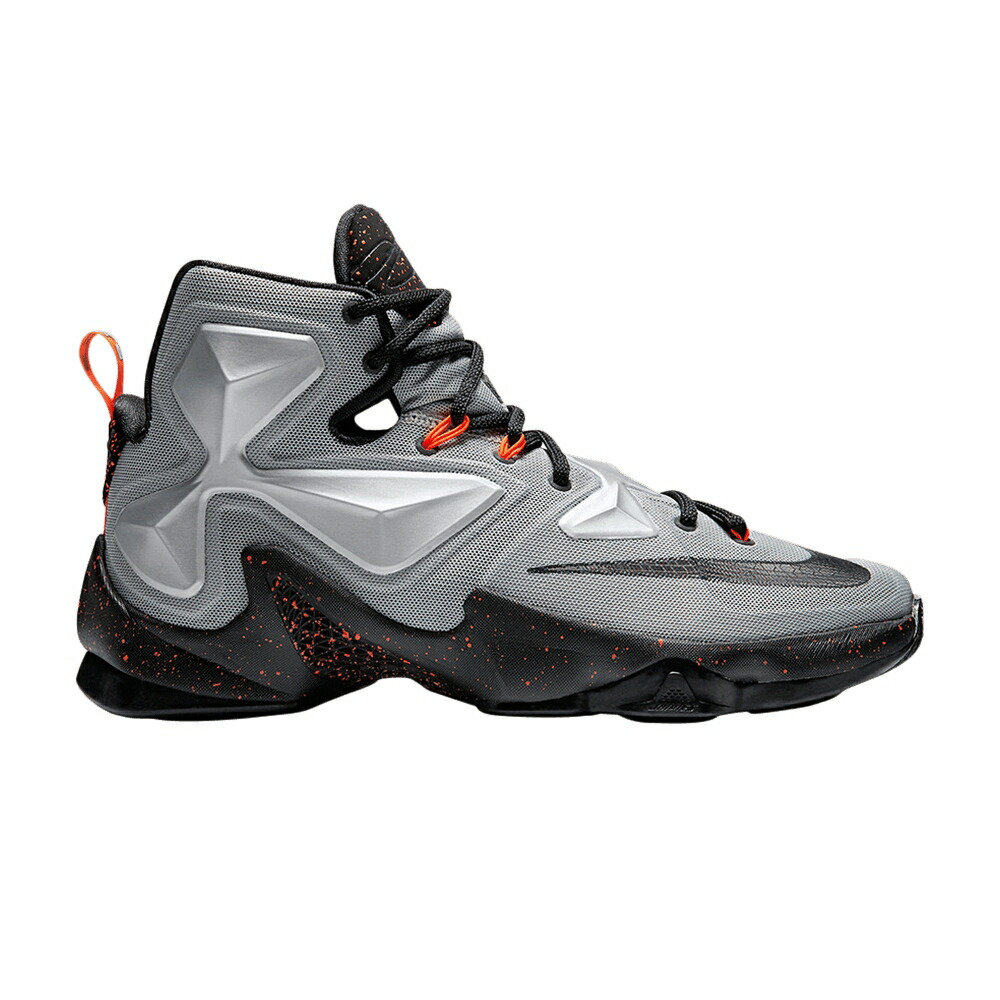 ナイキ レブロン サーティーン 銀色 シルバー エナジー 'RUBBER CITY' スニーカー メンズ NIKE LEBRON 13 / METALLIC SILVER ENERGY HYPER