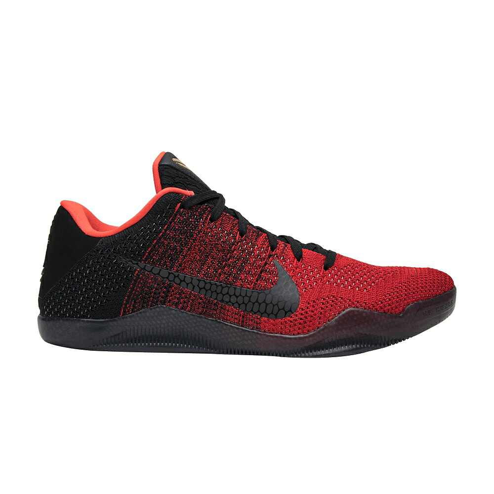 ナイキ コービー エリート 赤 赤いこと 黒いこと 黒いこと \u0027ACHILLES HEEL\u0027 スニーカー メンズ NIKE KOBE 11 ELITE LOW / UNIVERSITY RED BLACK BRIGHT