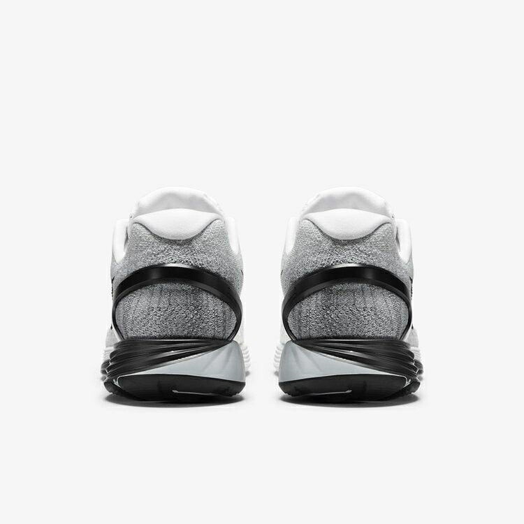 ナイキ 白色 ホワイト クール 灰色 グレー 黒色 ブラック スニーカー メンズ NIKE LUNARGLIDE 7 / WHITE ANTHRACITE COOL GREY BLACK｜スニケス