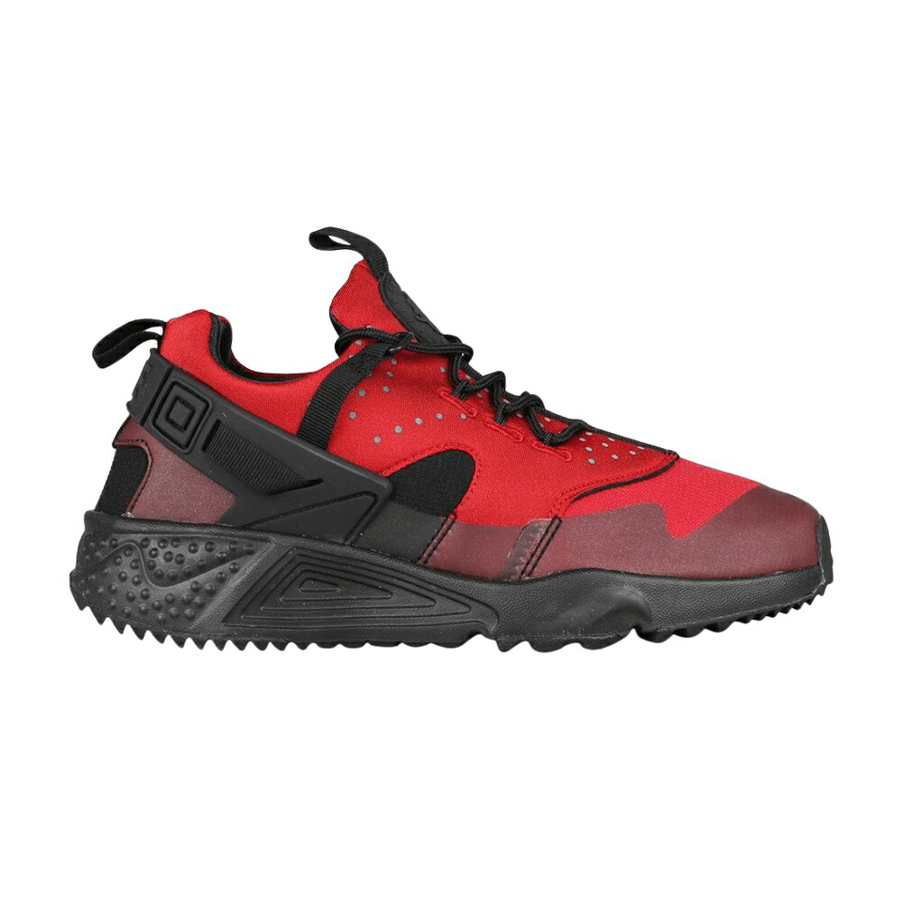 ナイキ ハラチ 赤 レッド 黒色 ブラック GYM BLACK スニーカー メンズ NIKE AIR HUARACHE UTILITY RED / GYM RED BLACK