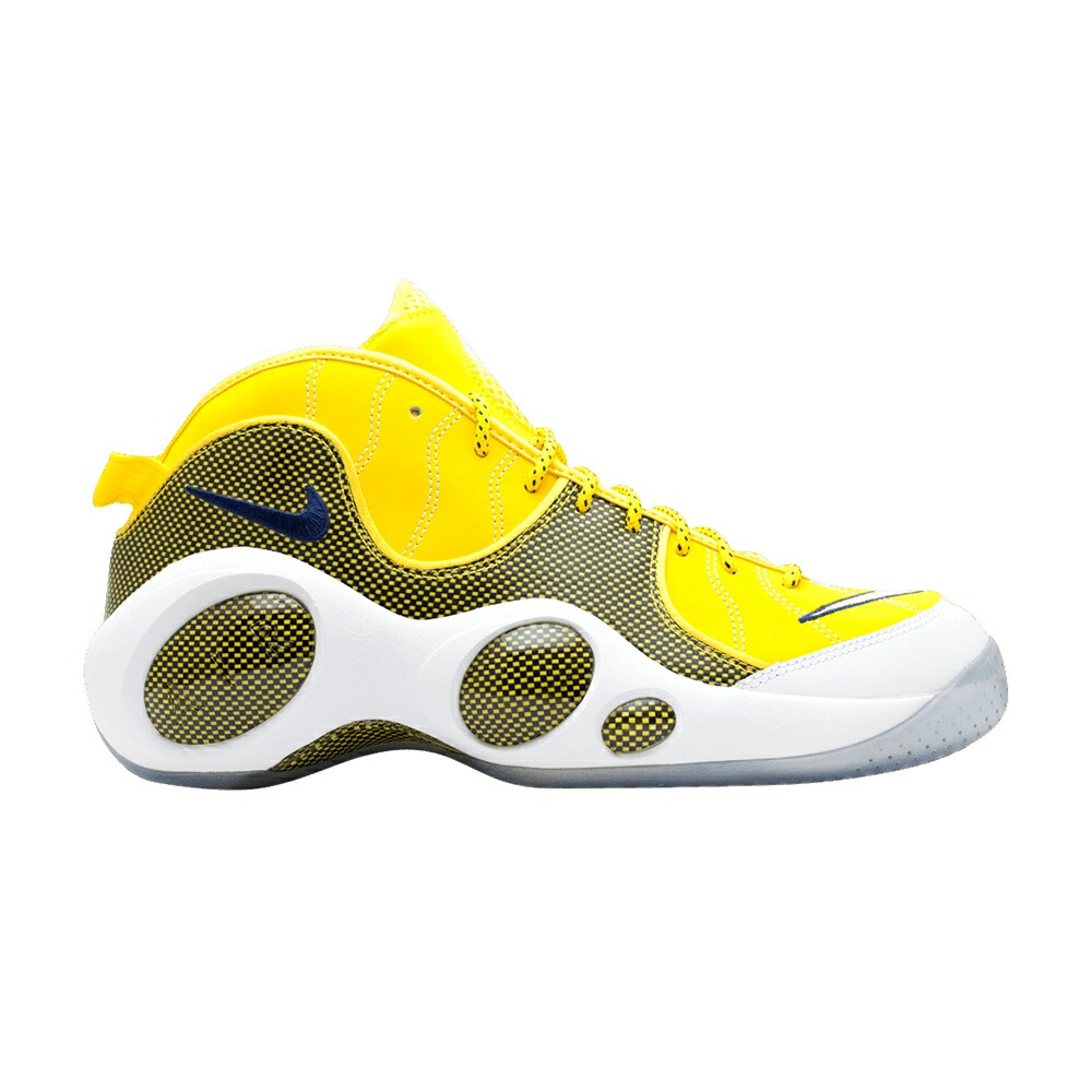 ナイキ ズーム フライト 黄色 イエロー ミッド 紺色 ネイビー 白色 ホワイト 'JASON KIDD' スニーカー メンズ NIKE AIR ZOOM FLIGHT 95 PE / TOUR YELLOW MID NAVY WHITE
