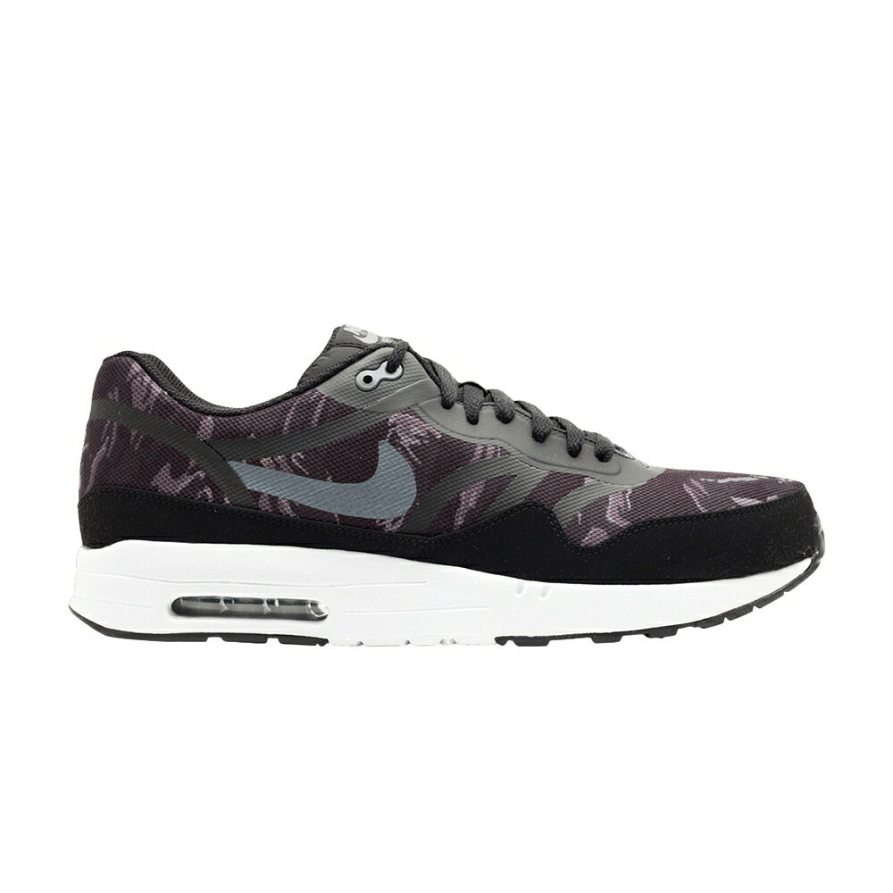 ナイキ マックス 黒色 ブラック クール 灰色 グレー 白色 ホワイト エアマックス 'BLACK CAMO' スニーカー メンズ NIKE AIR MAX 1 PRM TAPE / BLACK COOL GREY BLACK WHITE｜スニケス