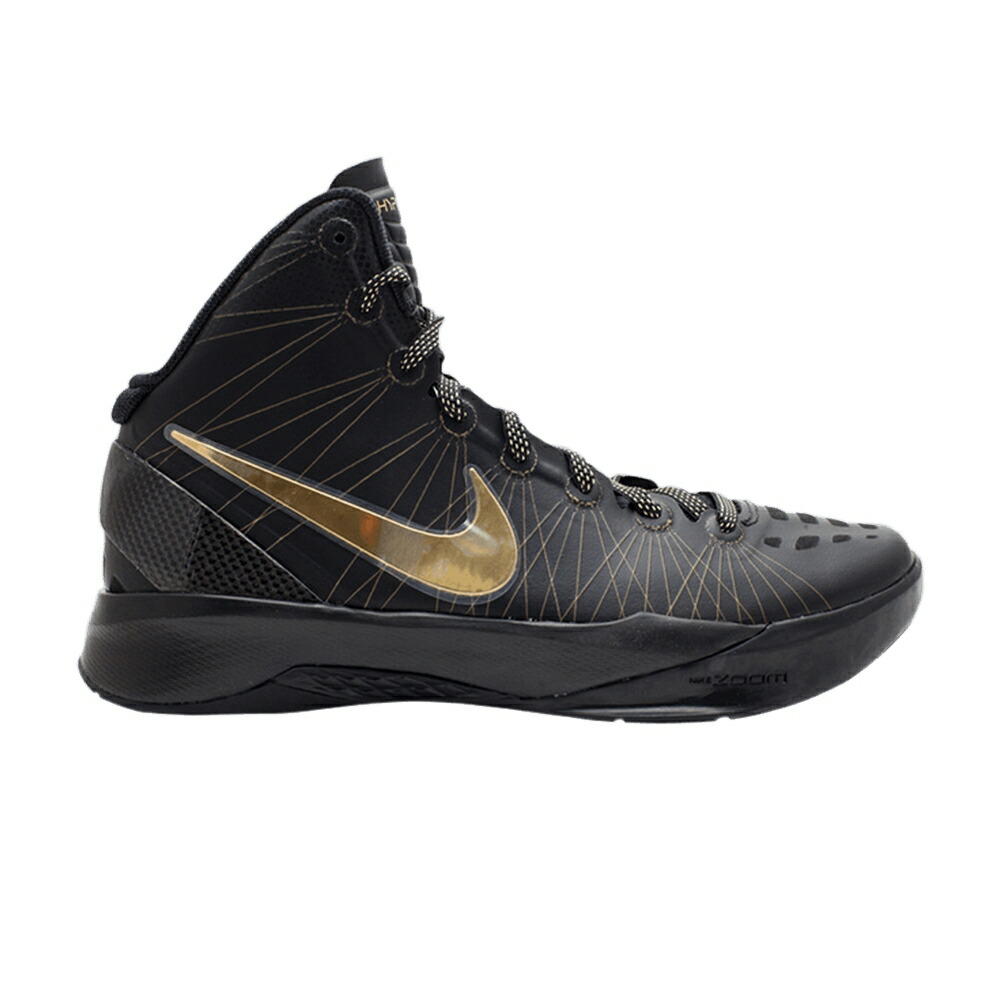 ナイキ ズーム ハイパーダンク エリート 黒色 ブラック ゴールド 'AWAY' スニーカー メンズ NIKE ZOOM HYPERDUNK ELITE / BLACK METALLIC GOLD