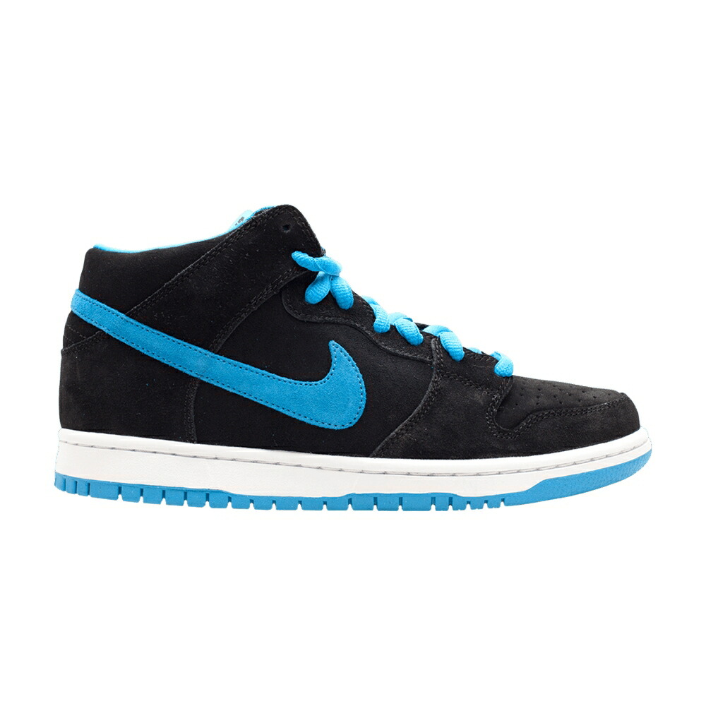 ナイキ ダンク ミッド プロ エスビー 黒色 ブラック オリオン 青色 ブルー スニーカー メンズ NIKE DUNK MID PRO SB / BLACK ORION BLUE