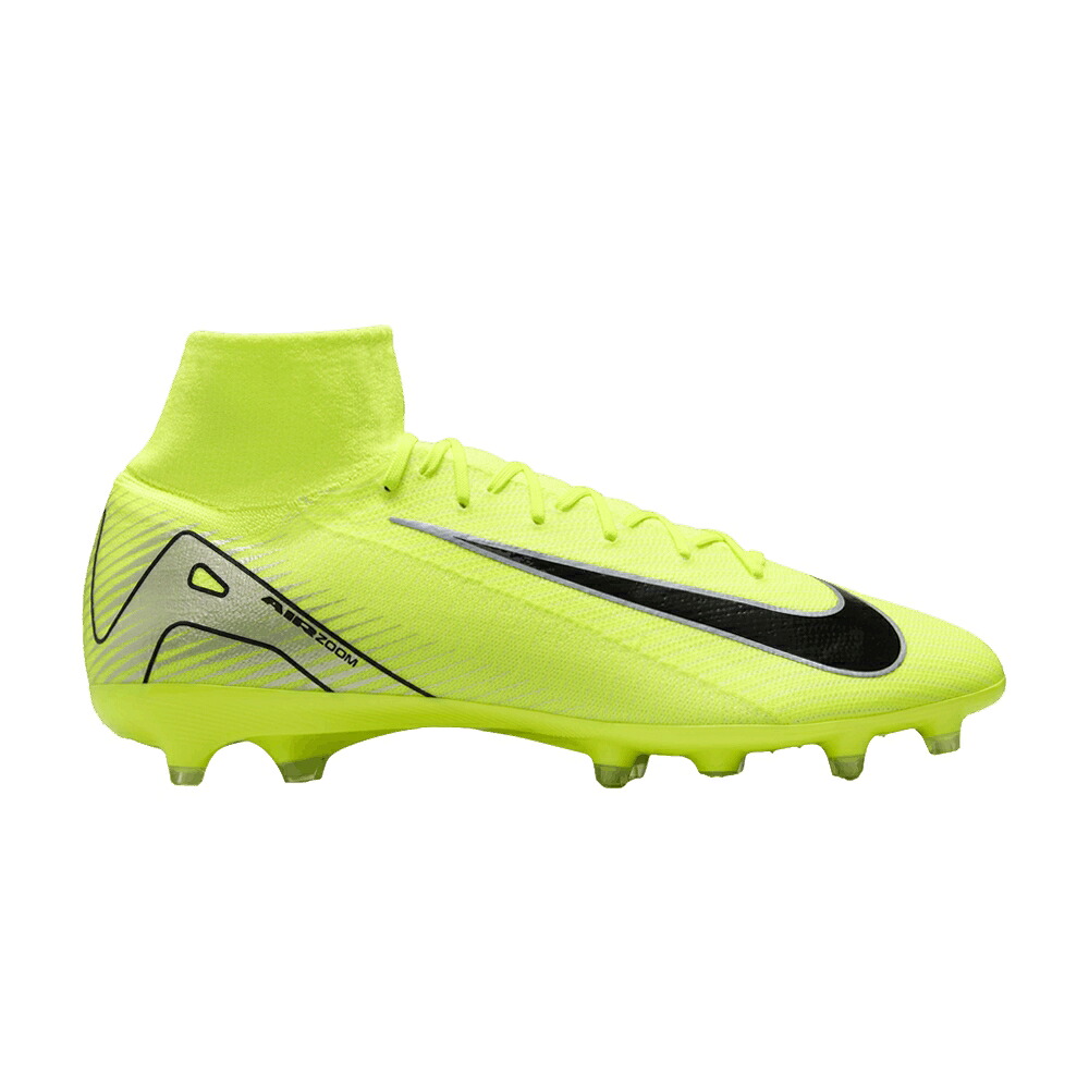 ナイキ 望遠レンズ 労働者階級 黒いこと 黒いこと \u0027MAD PACK\u0027 スニーカー メンズ NIKE ZOOM MERCURIAL SUPERFLY 10 PRO AG VOLTAGE / VOLT BLACK