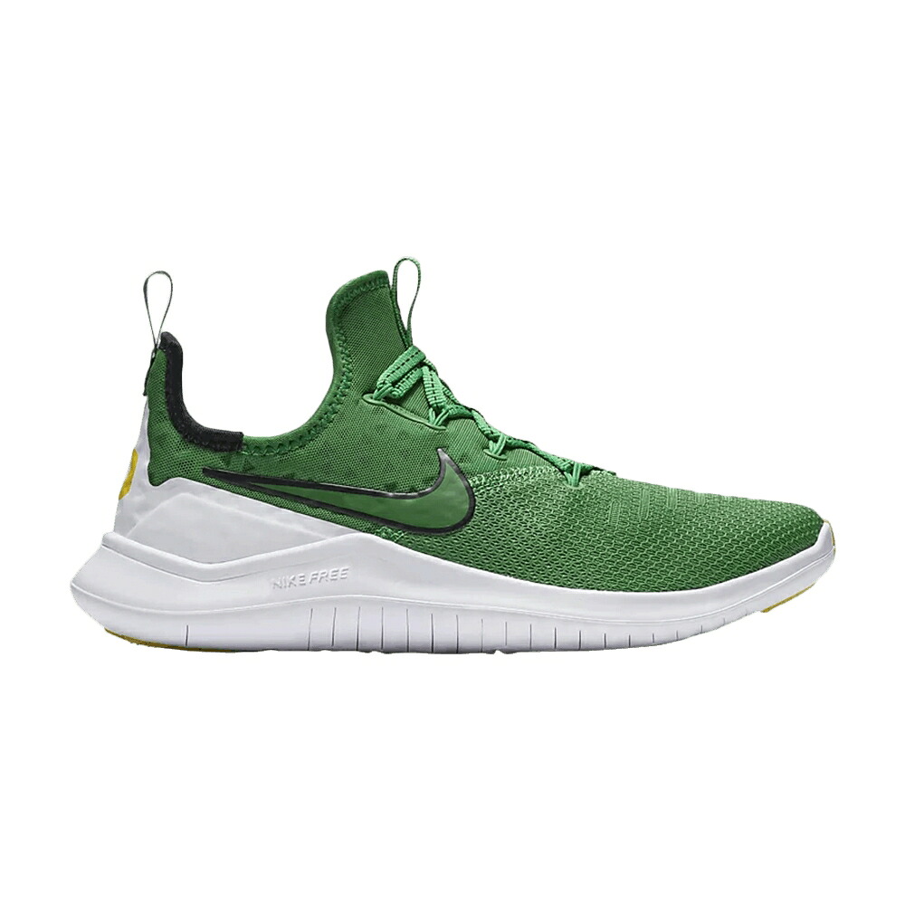 ナイキ フリー 緑 グリーン 黄色 イエロー ストライク 白色 ホワイト 'OREGON' スニーカー レディース NIKE WMNS FREE TR 8 / APPLE GREEN YELLOW STRIKE WHITE