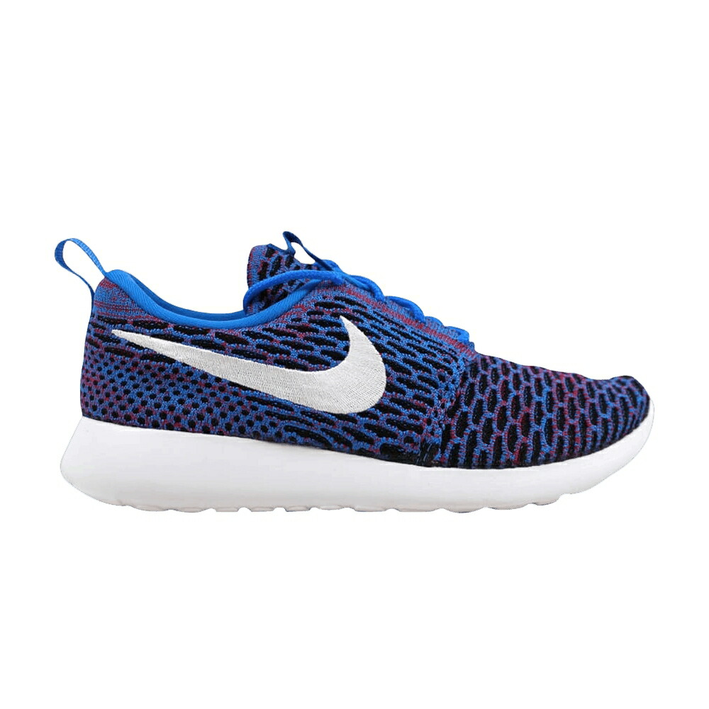 ナイキ フライニット 青色 ブルー 白色 ホワイト 赤 レッド ローシワン 'PHOTO BLUE' スニーカー レディース NIKE WMNS ROSHE ONE FLYKNIT / PHOTO BLUE WHITE UNIVERSITY RED
