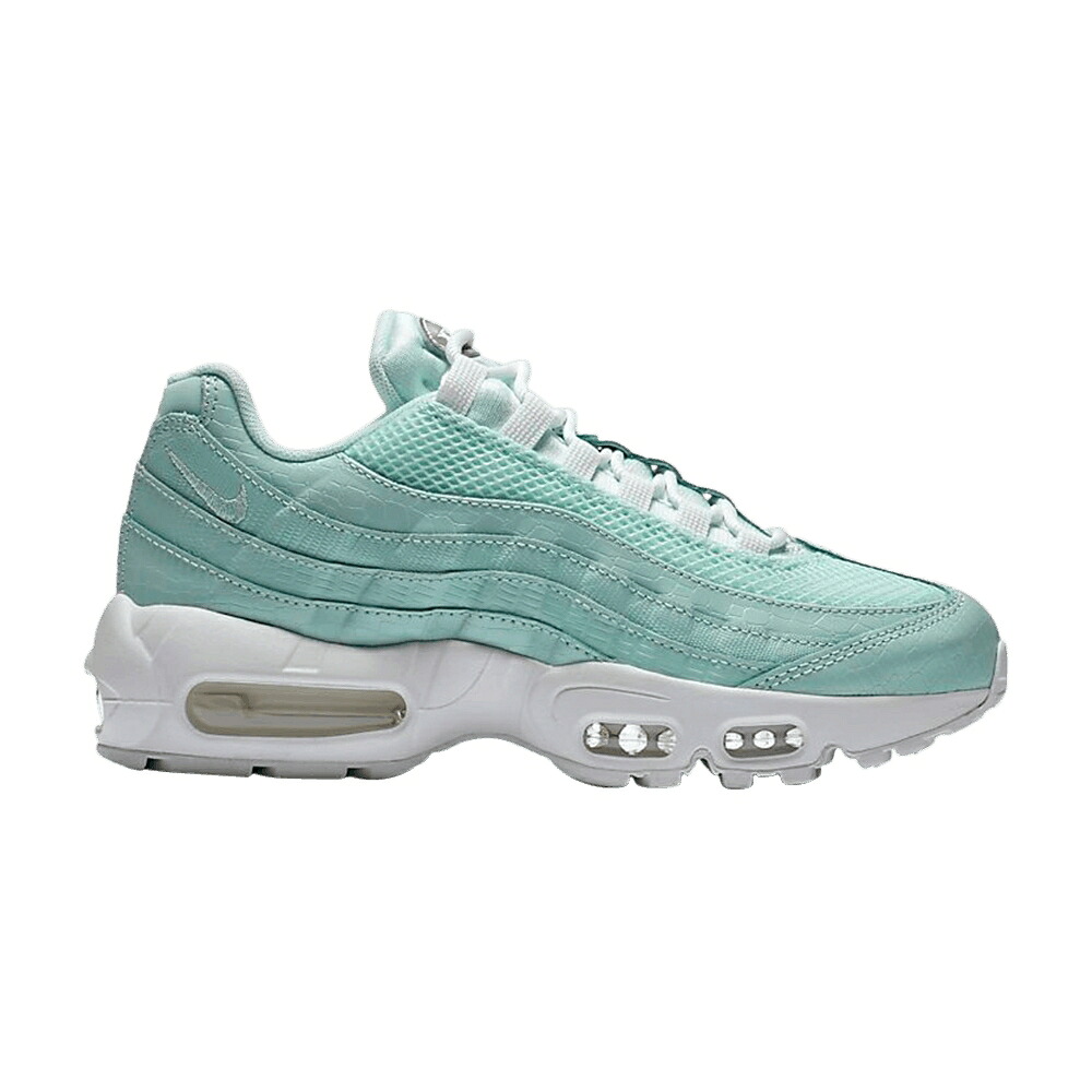 ナイキ マックス 白色 ホワイト 緑 グリーン エアマックス 'IGLOO' スニーカー レディース NIKE WMNS AIR MAX 95 PRM / IGLOO SUMMIT WHITE CLAY GREEN