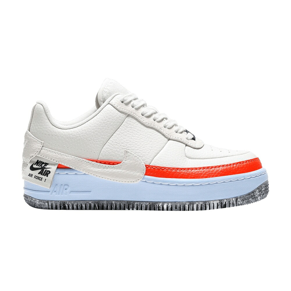 ナイキ 野球クラブ 橙 オレンジ色 空軍 \u0027LIGHT BONE\u0027 スニーカー レディース NIKE WMNS AIR FORCE 1 JESTER / LIGHT BONE TEAM ORANGE