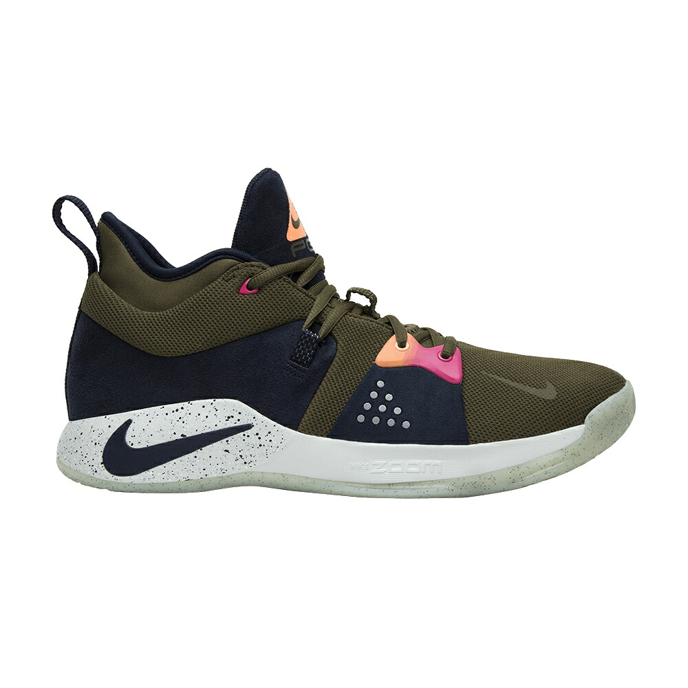 ナイキ オリーブ 'ACG' スニーカー メンズ NIKE PG 2 / OLIVE CANVAS OBSIDIAN LIGHT