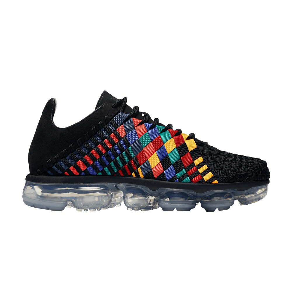 ナイキ 黒色 ブラック 青色 ブルー レーザー エアヴェイパーマックス RAINBOW スニーカー メンズ NIKE AIR VAPORMAX INNEVA / BLACK BLACK GLACIER BLUE LASER