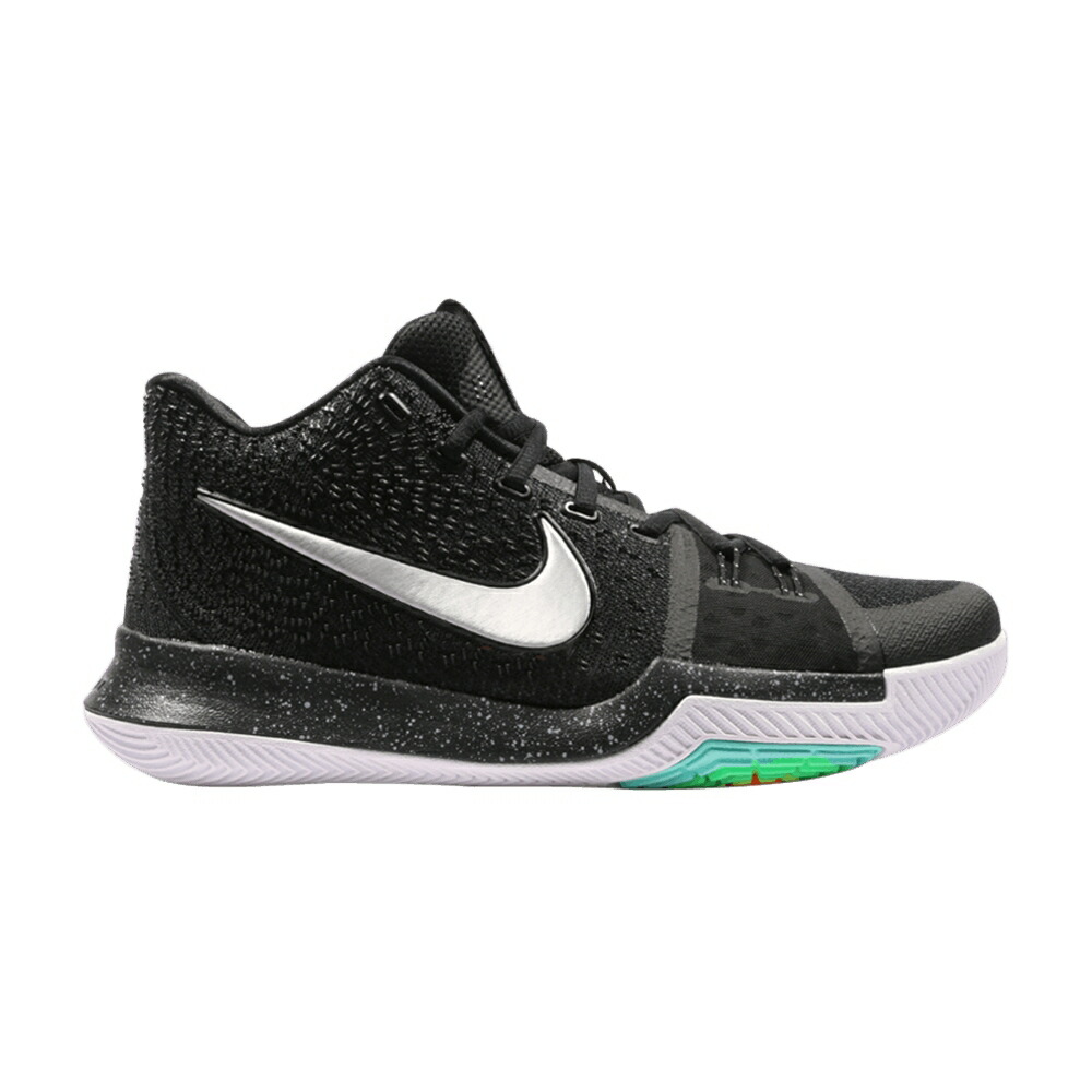 ナイキ カイリー 黒色 ブラック 白色 ホワイト スニーカー メンズ NIKE KYRIE 3 EP / BLACK WHITE