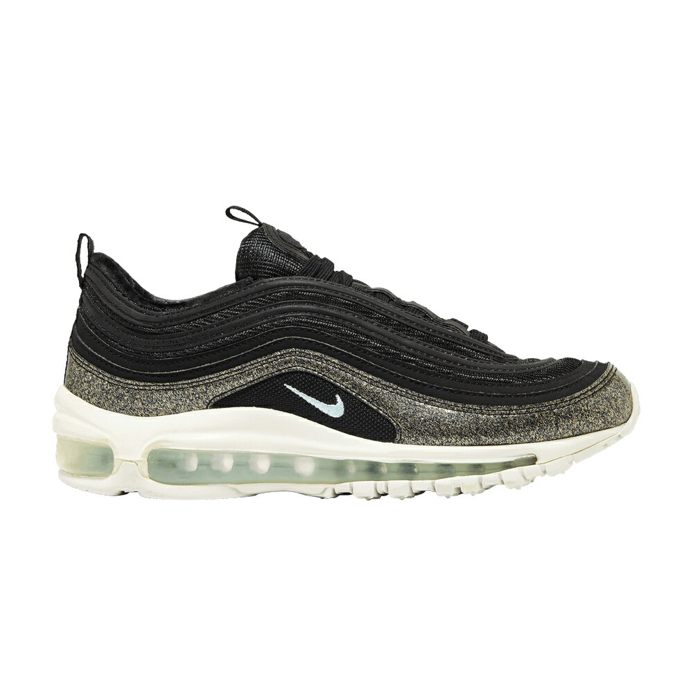 ナイキ マックス 黒色 ブラック 青色 ブルー エアマックス ジュニア キッズ NIKE AIR MAX 97 PINNACLE QS GS / BLACK GLACIER BLUE ベビー マタニティ スニーカー
