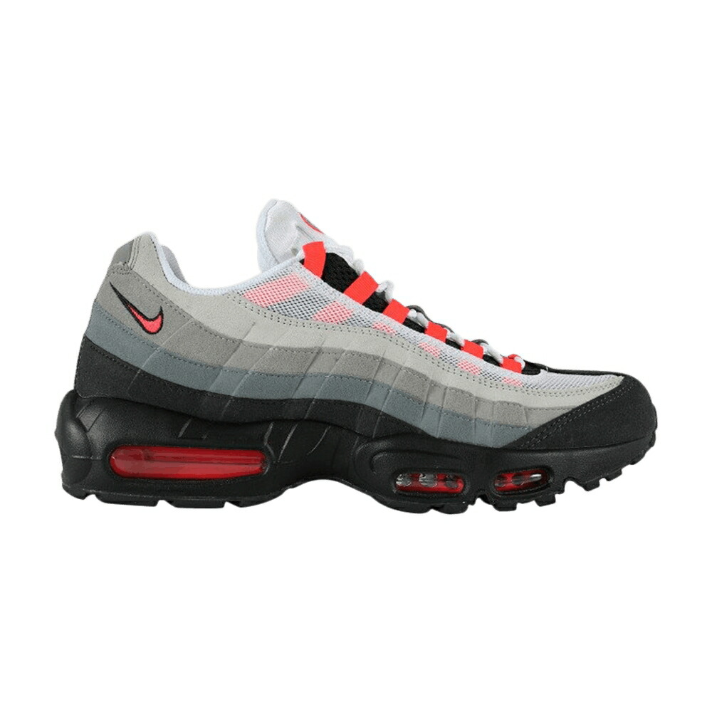 ナイキ マックス 白色 ホワイト 赤 レッド 灰色 グレー エアマックス 'SOLAR RED' スニーカー メンズ NIKE AIR MAX 95 2018 / WHITE SOLAR RED NEUTRAL GREY