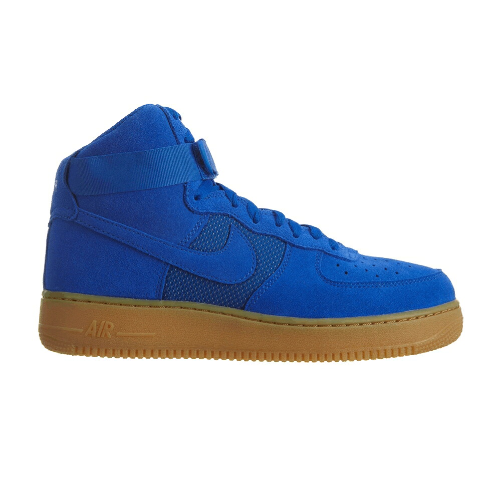 ナイキ 御機嫌 空軍 スニーカー メンズ NIKE AIR FORCE 1 HIGH 07 LV8 / HYPER COBALT HYPER COBALT