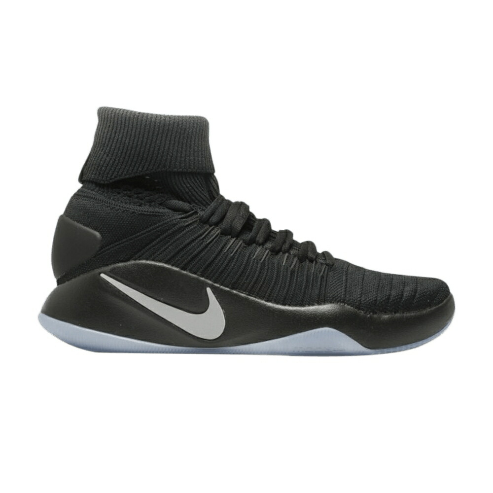 ナイキ ハイパーダンク 黒色 ブラック プラチナム 'BLACKOUT' スニーカー メンズ NIKE HYPERDUNK 2016 FK / BLACK METALLIC PLATINUM