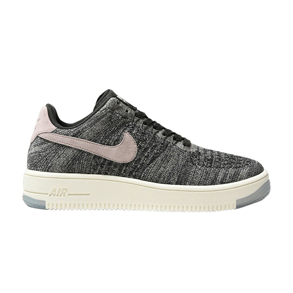 ナイキ フライニット アイボリー エアフォース スニーカー レディース NIKE WMNS AIR FORCE 1 FLYKNIT LOW / MIDNIGHT FOG IVORY STRING