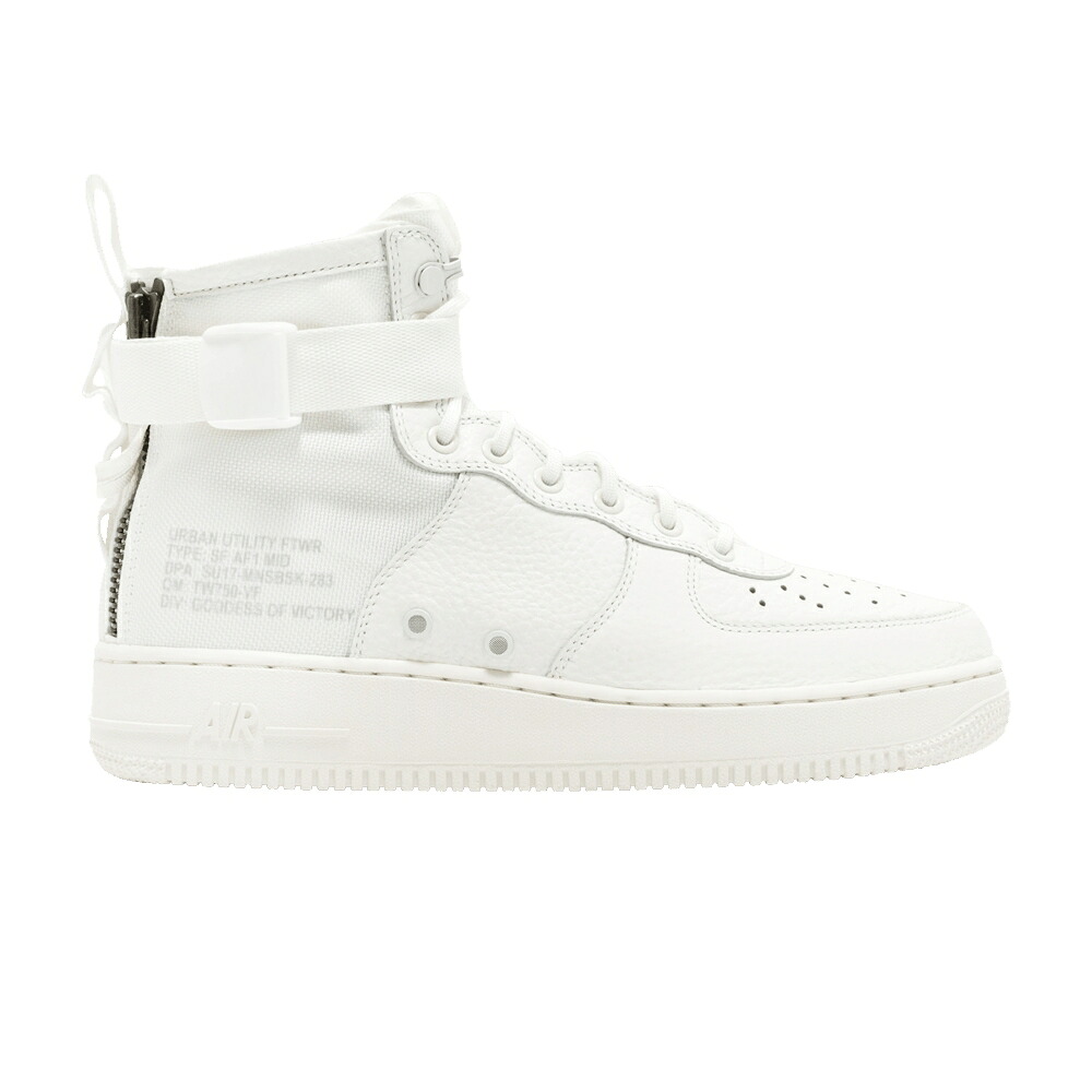 ナイキ ミッド 象牙色 空軍 \u0027TRIPLE IVORY\u0027 スニーカー メンズ NIKE 空想科学小説 AIR FORCE 1 MID / IVORY IVORY IVORY