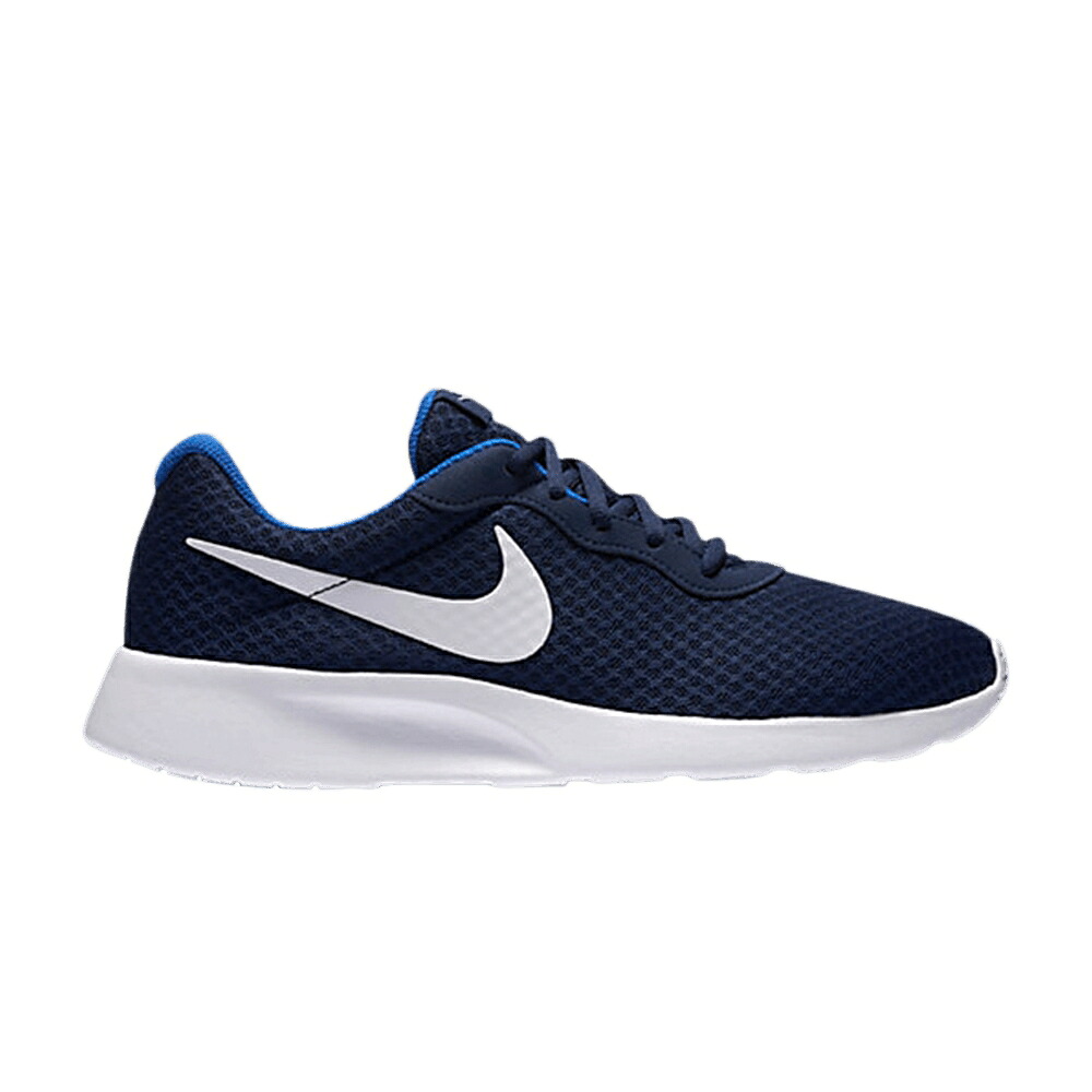ナイキ 紺色 ネイビー ゲーム 白色 ホワイト 'MIDNIGHT NAVY' ゲームロイヤル 青 ブルー スニーカー メンズ NIKE TANJUN / MIDNIGHT NAVY GAME ROYAL WHITE
