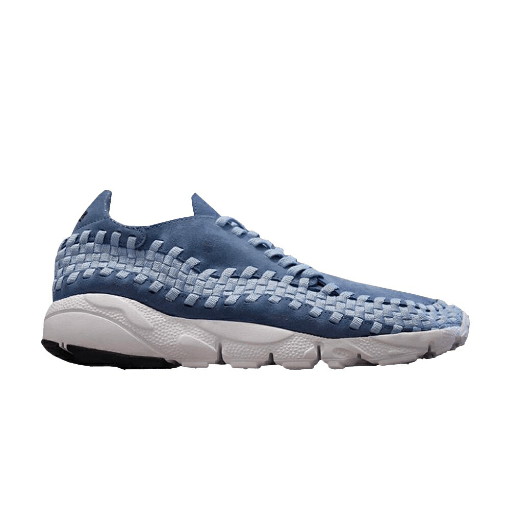 ナイキ ウーブン 青味 青み 白いこと 白いこと \u0027SMOKY BLUE\u0027 スニーカー メンズ NIKE AIR FOOTSCAPE WOVEN / SMOKY BLUE UNIVERSITY BLUE WHITE