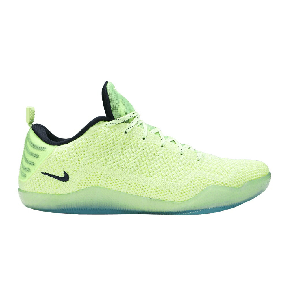 ナイキ コービー エリート クリスマス 菩提樹 \u0027GHOST PAST\u0027 スニーカー メンズ NIKE KOBE 11 ELITE LOW 4KB OF CHRISTMAS / LIQUID LIME DARK OBSIDIAN LIQUID