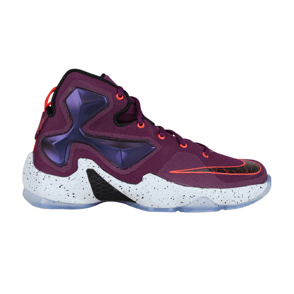 ナイキ レブロン サー青二才 \u0027MULBERRY\u0027 お坊っちゃん キッズ NIKE LEBRON 13 GS / MULBERRY BLK PR PLTNM VVD PRPL もの言う花 マタニティ スニーカー