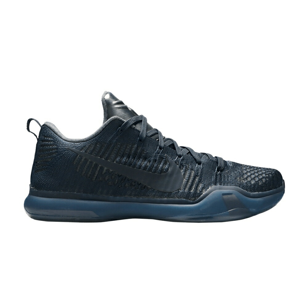 ナイキ コービー エリート 黒色 ブラック FADE スニーカー メンズ NIKE KOBE 10 ELITE TO BLACK / DARK OBSIDIAN DARK OBSIDIAN