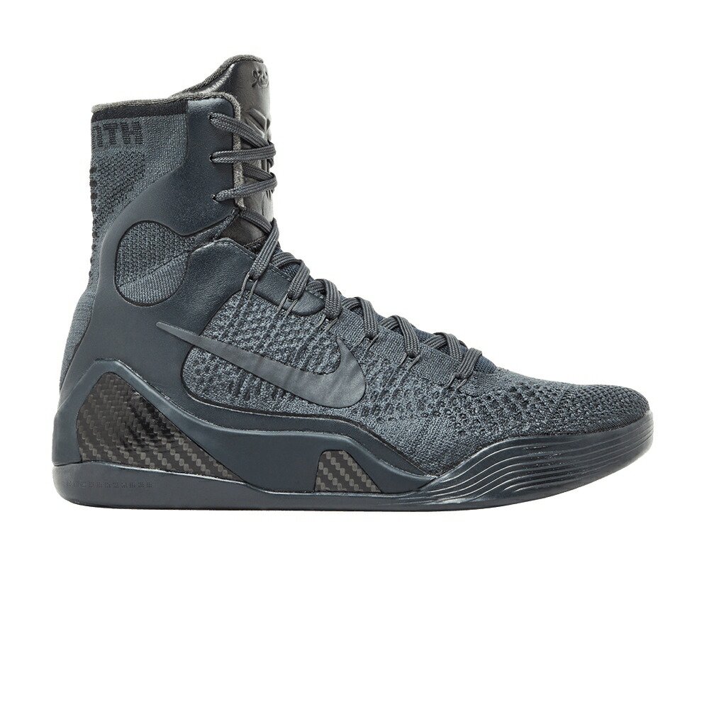 ナイキ コービー エリート FADE BLACK スニーカー メンズ NIKE KOBE 9 ELITE TO / ANTHRACITE ANTHRACITE