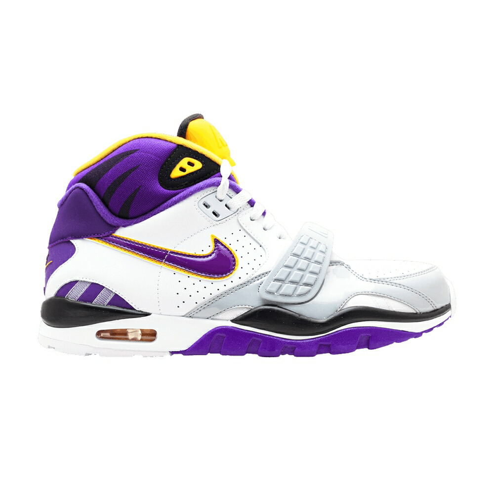 ナイキ トレーナー エアトレーナー 'VIKINGS' スニーカー メンズ NIKE AIR TRAINER SC 2 QS NFL / WHT CRT PRPL WLF G (MINNESOTA)