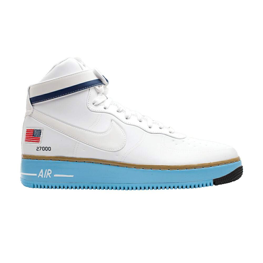 ナイキ ご機嫌 白いこと 白いこと 空軍 スニーカー メンズ NIKE AIR FORCE 1 HIGH BDAY QS / WHITE WHITE