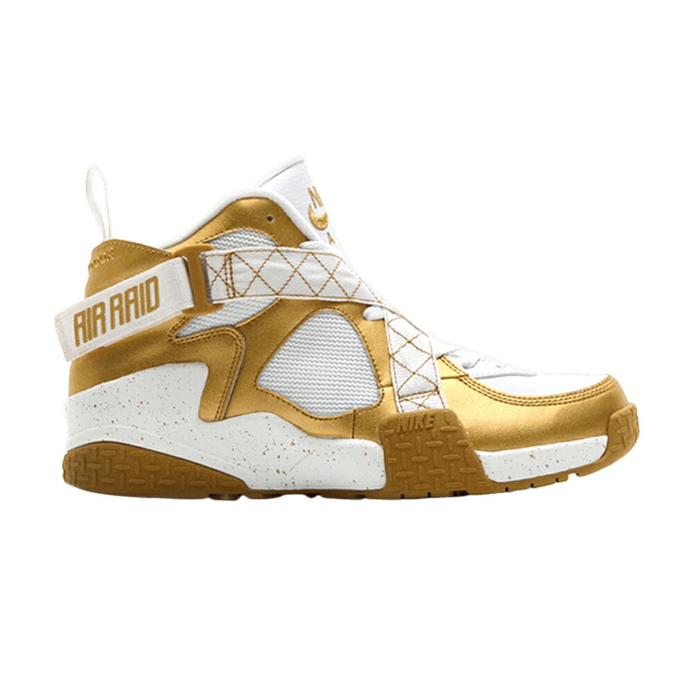 ナイキ ゴールド 白色 ホワイト スニーカー メンズ NIKE AIR RAID / METALLIC GOLD WHITE