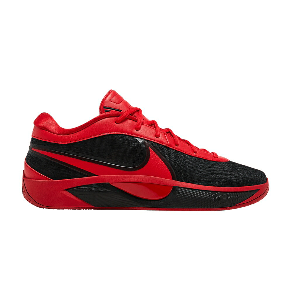 ナイキ 黒色 ブラック 赤 レッド \'BRED\' スニーカー メンズ NIKE GIANNIS FREAK 6 / BLACK UNIVERSITY RED|スニケス