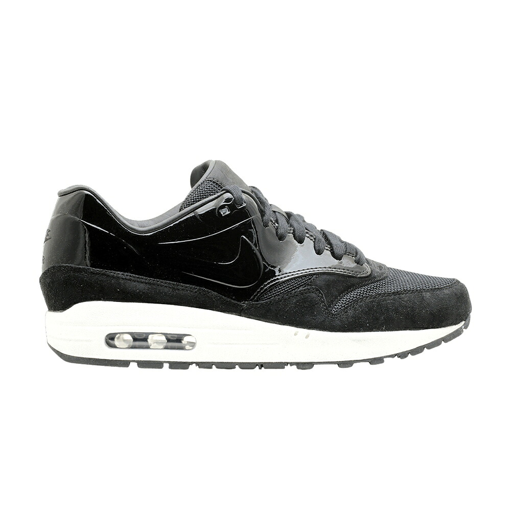 ナイキ マックス 黒いこと 黒いこと 大気圏マックス \u0027BLACK PATENT\u0027 スニーカー レディース NIKE WMNS AIR MAX 1 VT QS / BLACK SAIL