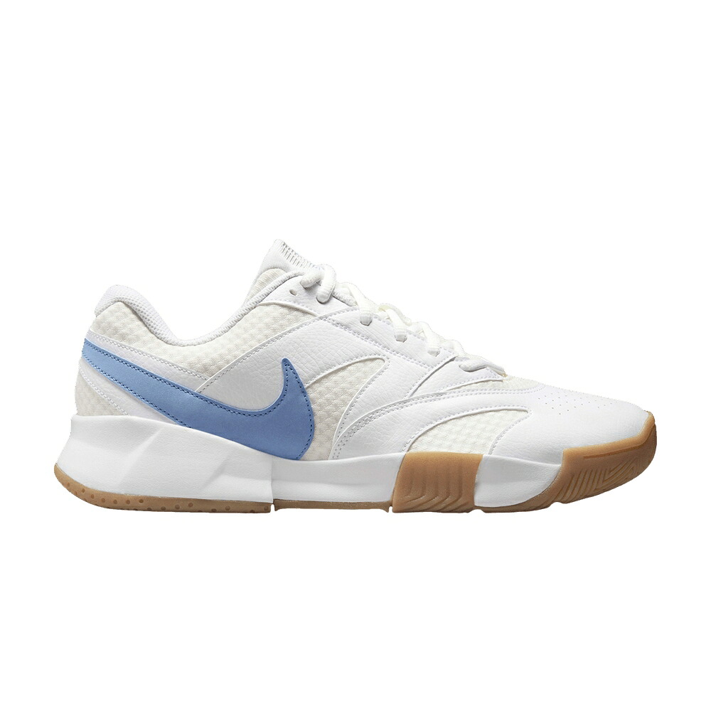 ナイキ コート ライト 青色 ブルー 白色 ホワイト 茶色 ブラウン 'WHITE GUM' スニーカー メンズ NIKE NIKECOURT LITE 4 LIGHT BLUE / WHITE SAIL GUM LIGHT BROWN LIGHT