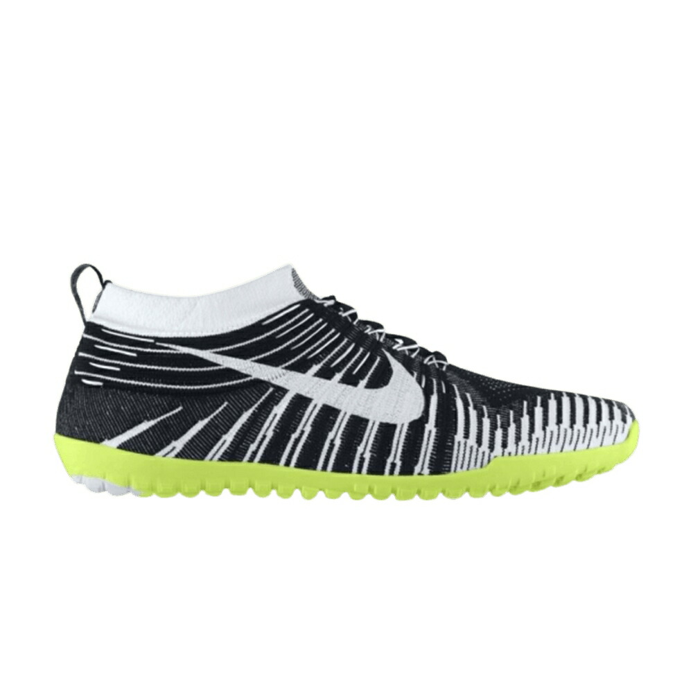 ナイキ フリー ラン 黒色 ブラック 白色 ホワイト スニーカー メンズ NIKE FREE HYPERFEEL RUN / BLACK WHITE VOLT