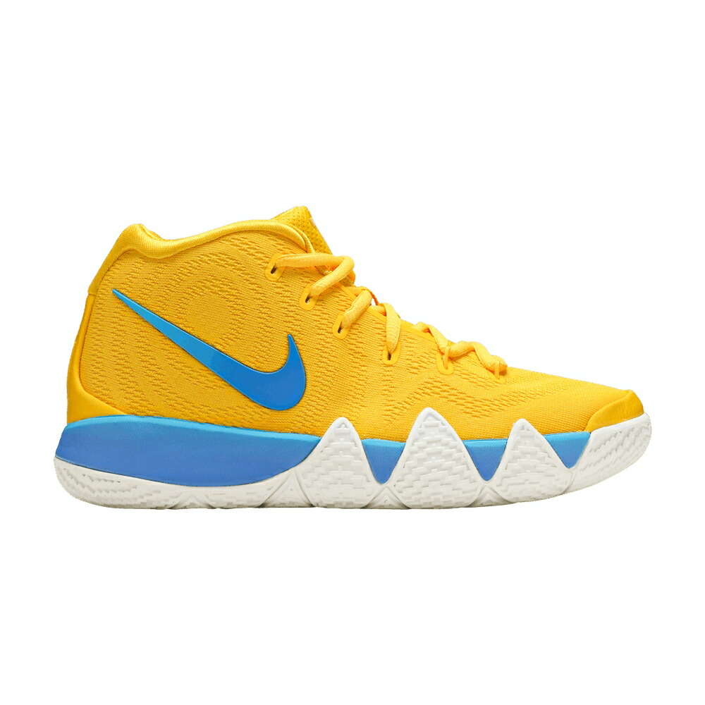 ナイキ カイリー \u0027KIX\u0027 お坊っちゃん キッズ NIKE KYRIE 4 GS / AMARILLO MULTI COLOR もの言う花 マタニティ スニーカー