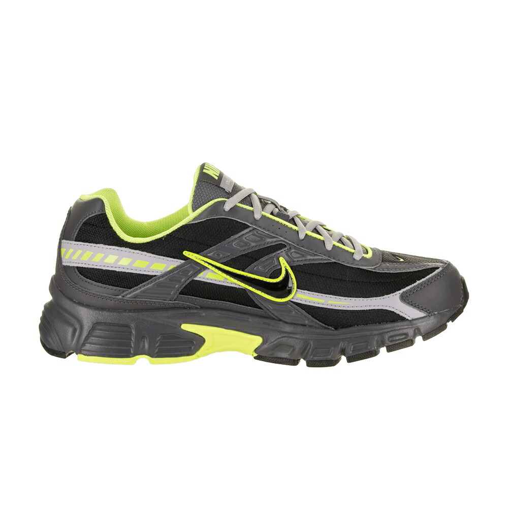 ナイキ 灰色 グレー 黒色 ブラック \'BLACK VOLT\' スニーカー メンズ NIKE INITIATOR GREY / BLACK DARK GREY WOLF GREY BLACK｜スニケス