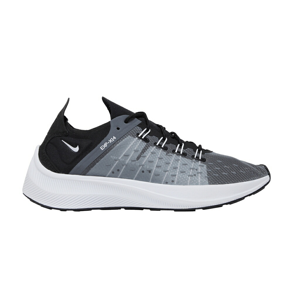 ナイキ 黒色 ブラック 灰色 グレー 白色 ホワイト DARK GREY スニーカー メンズ NIKE EXP-X14 / BLACK DARK GREY WHITE