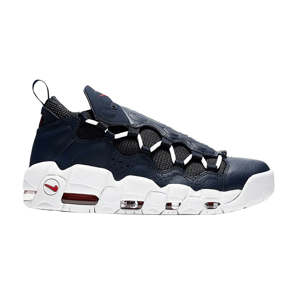 ナイキ 白色 ホワイト 赤 レッド エアモアマネー 'OBSIDIAN' スニーカー メンズ NIKE AIR MORE MONEY / OBSIDIAN WHITE GYM RED｜スニケス 64,955円