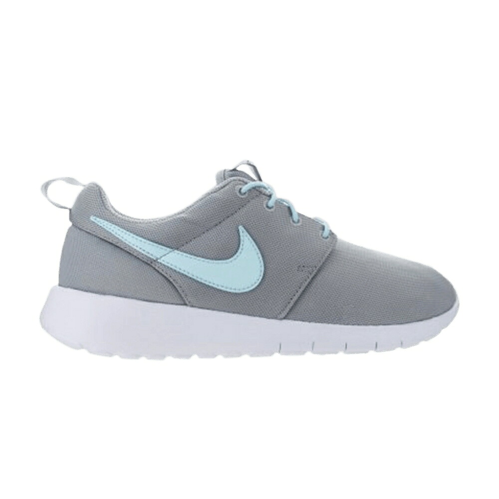 ナイキ 灰色 グレー 青色 ブルー 白色 ホワイト ローシワン ジュニア キッズ NIKE ROSHE ONE GS / WOLF GREY GLACIER BLUE WHITE ベビー マタニティ スニーカー