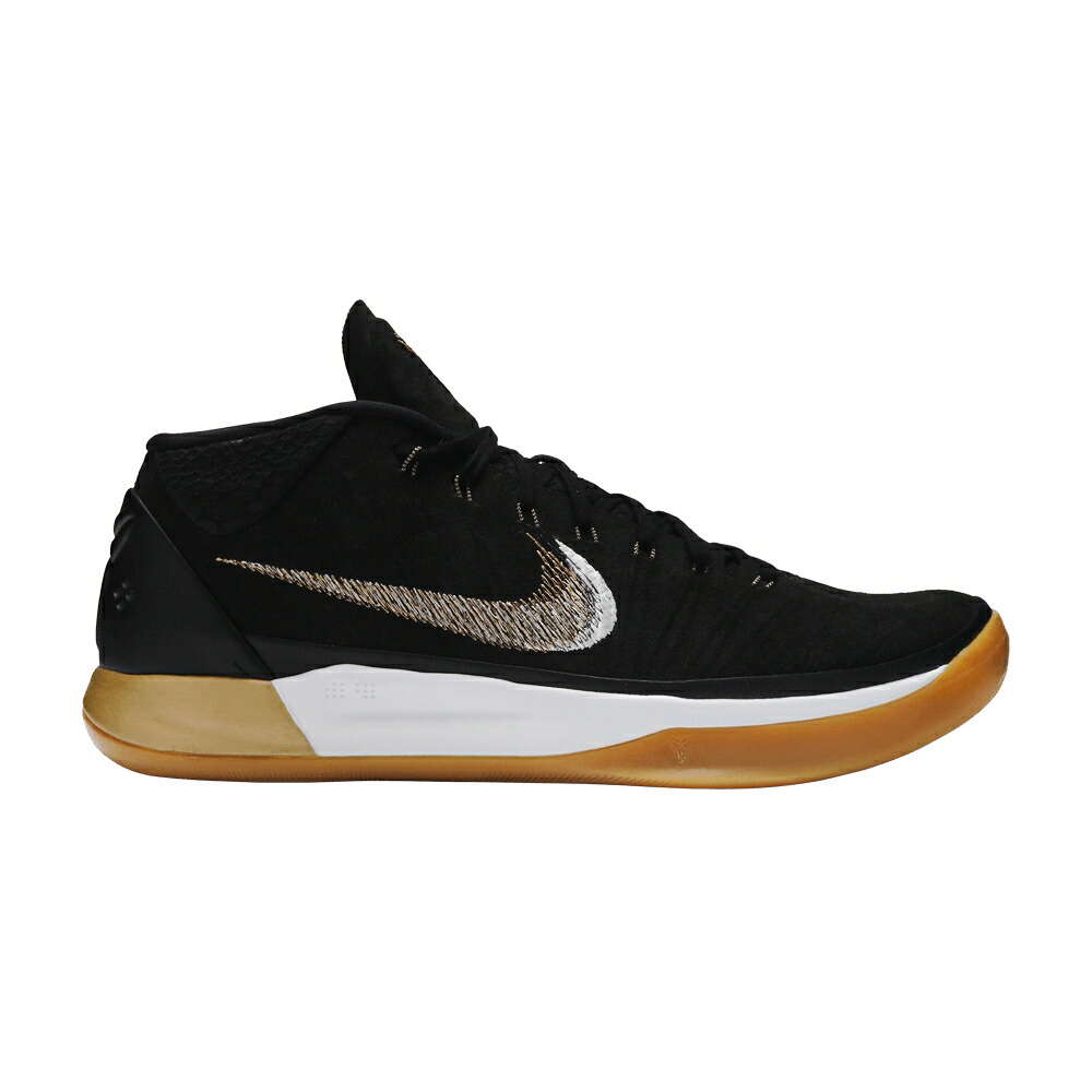 ナイキ コービー 黒色 ブラック ゴールド 'BLACK GUM' スニーカー メンズ NIKE KOBE AD / BLACK METALLIC GOLD ANTHRACITE