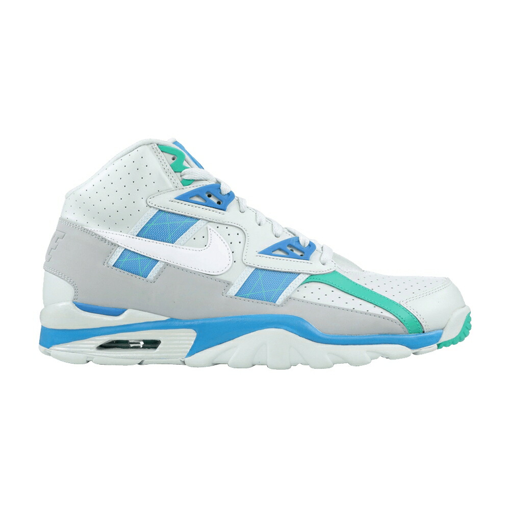 ナイキ トレーナー ハイ 灰色 グレー 青色 ブルー 白色 ホワイト エアトレーナー BARELY ORBIT スニーカー メンズ NIKE AIR TRAINER SC HIGH GREY BLUE / BARELY GREY WHITE BLUE ORBIT