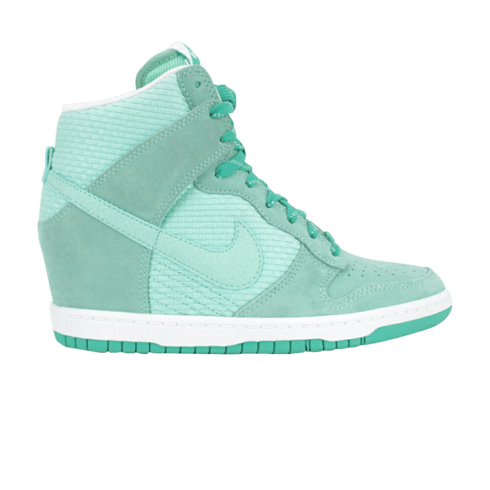 ナイキ ダンク スカイ スニーカー レディース NIKE WMNS DUNK SKY HI ESSENTIAL / ARTISAN TEAL ARTISAN TEAL LIGHT