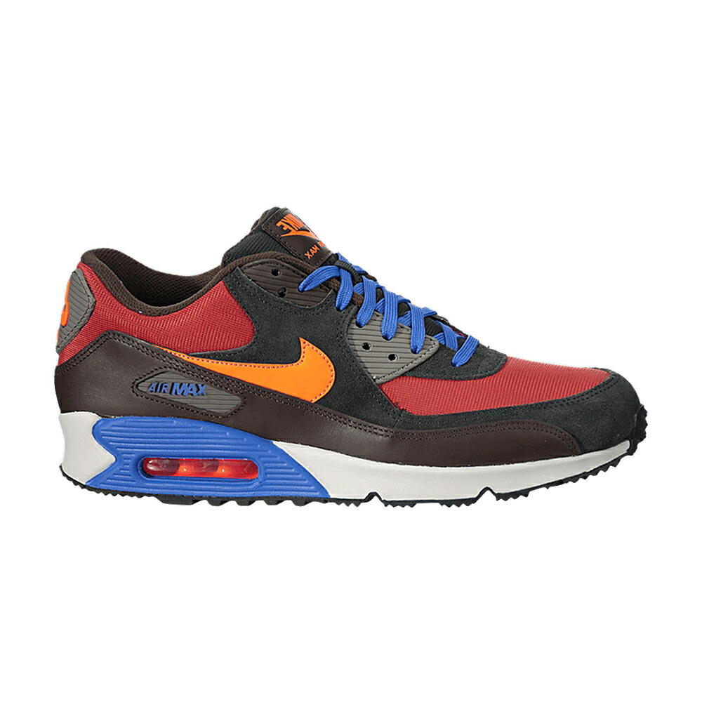 ナイキ マックス 冬期 割り増し金 赤 赤いこと 黒いこと 黒いこと エア湖マックス スニーカー メンズ NIKE AIR MAX 90 WINTER PREMIUM / RED CLAY BLACK PINE BAROQUE