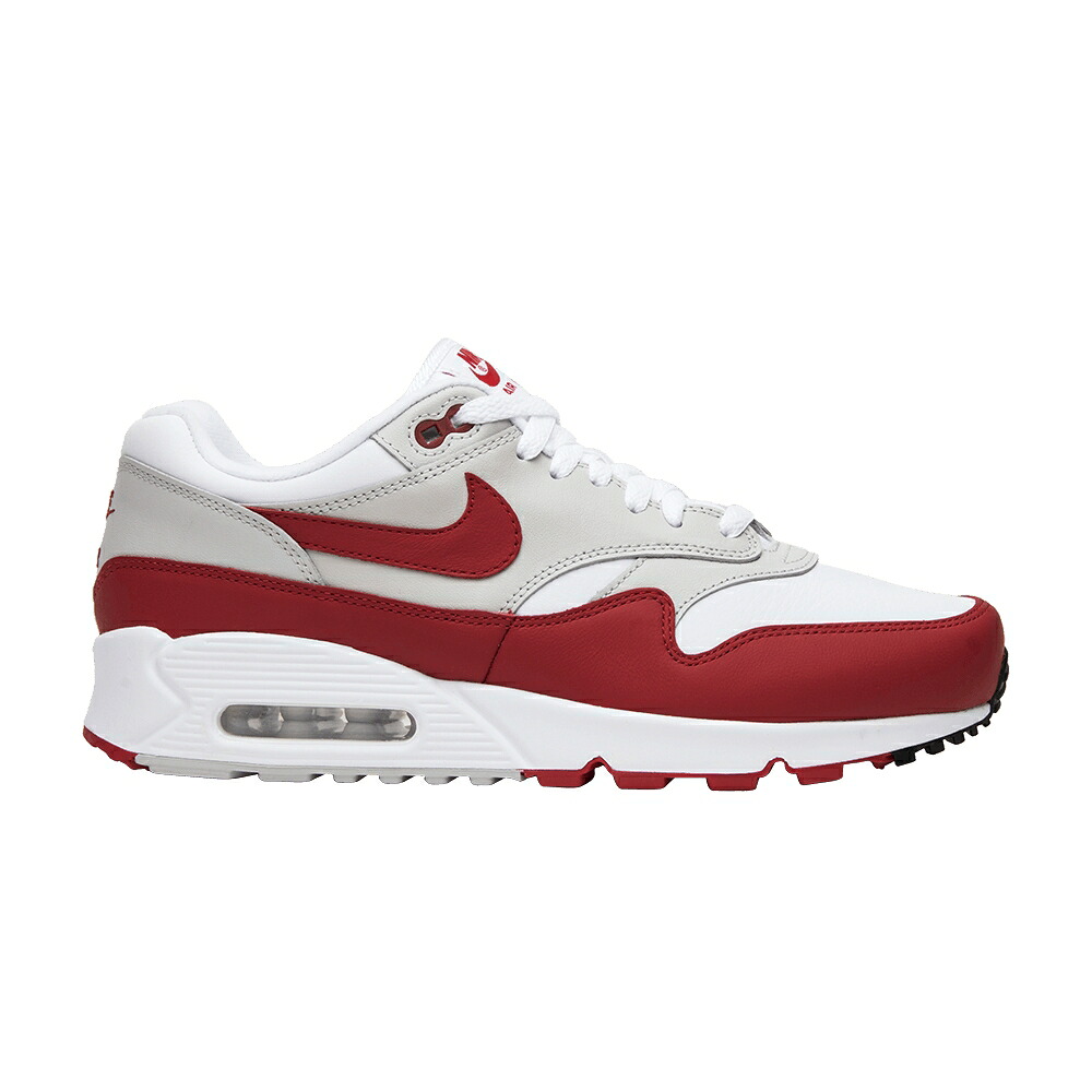 ナイキ マックス 白色 ホワイト 赤 レッド エアマックス 'UNIVERSITY RED' スニーカー メンズ NIKE AIR MAX 90/1 / WHITE UNIVERSITY RED NEUTRAL